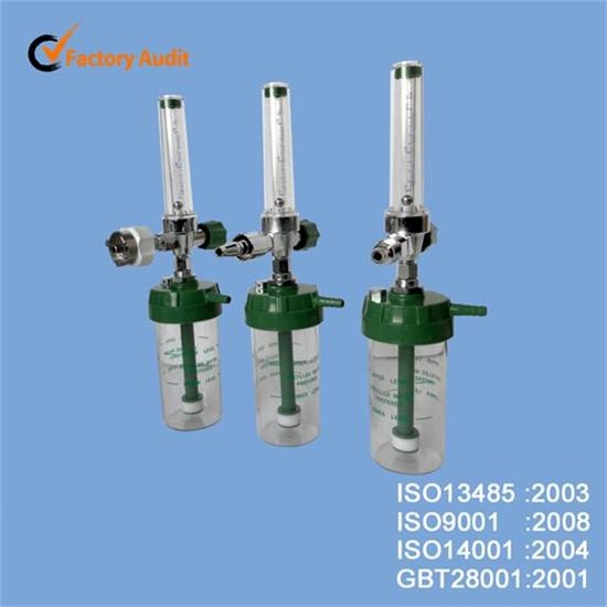 Wall Type Medical Oxygen Flow Meter with Humidifier